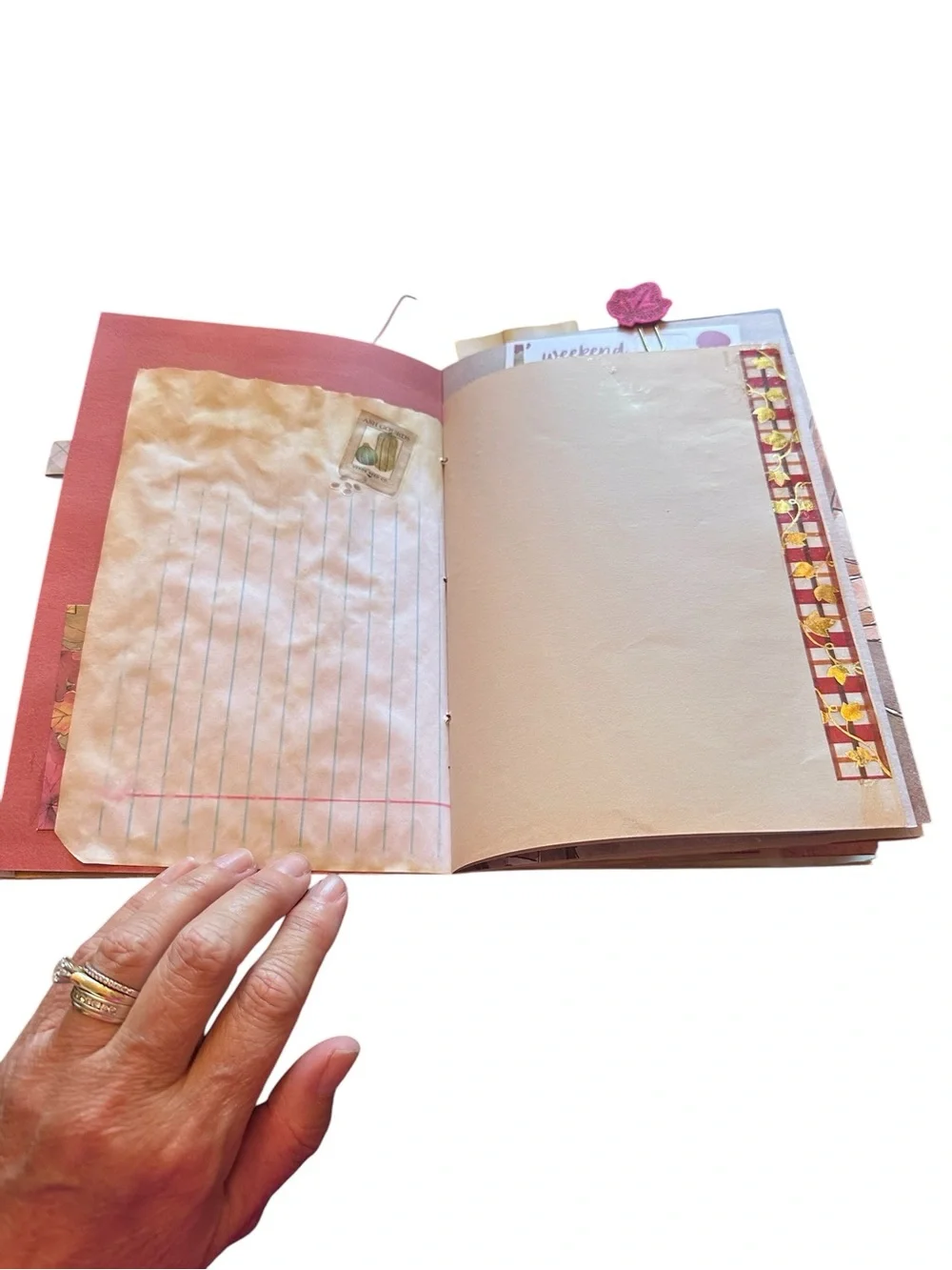 Handmade Junk Journal Fall Theme One of a Kind!